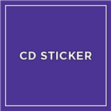 Cd sticker